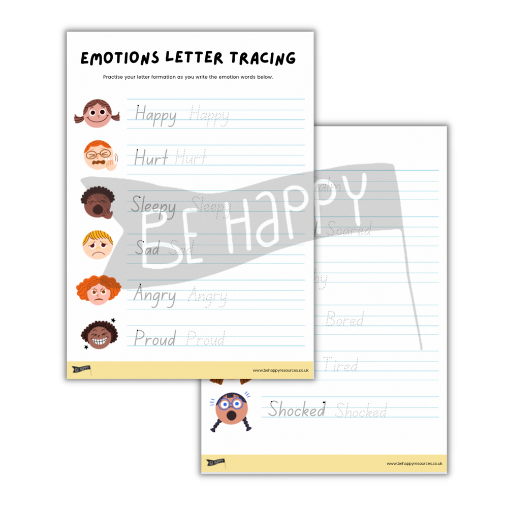 Emotion Letter Tracing