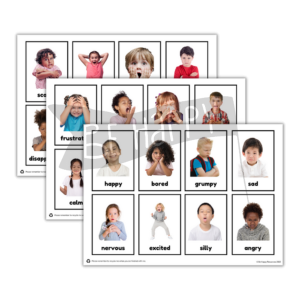 Emotion Flashcards: Real Photos