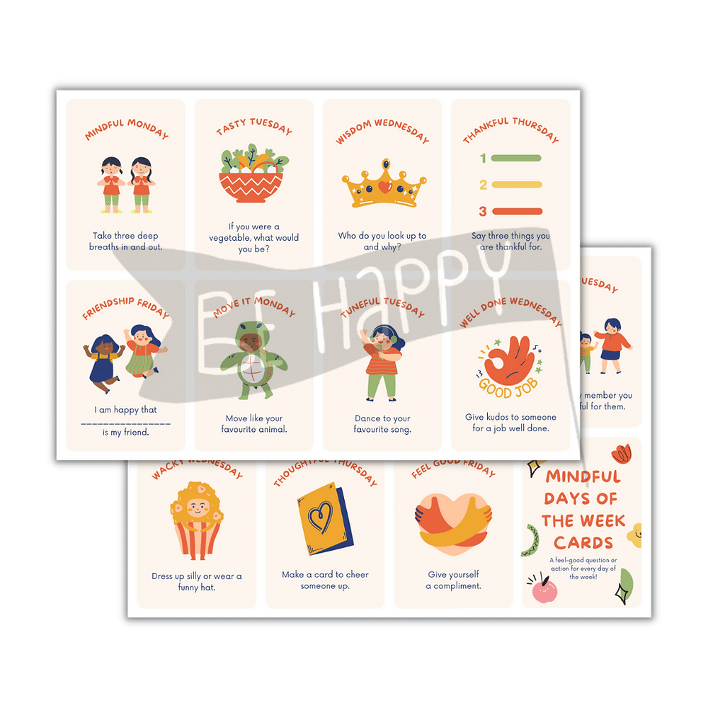 Mindful Days of the Week Cards