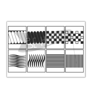Black and White Pattern Flashcards