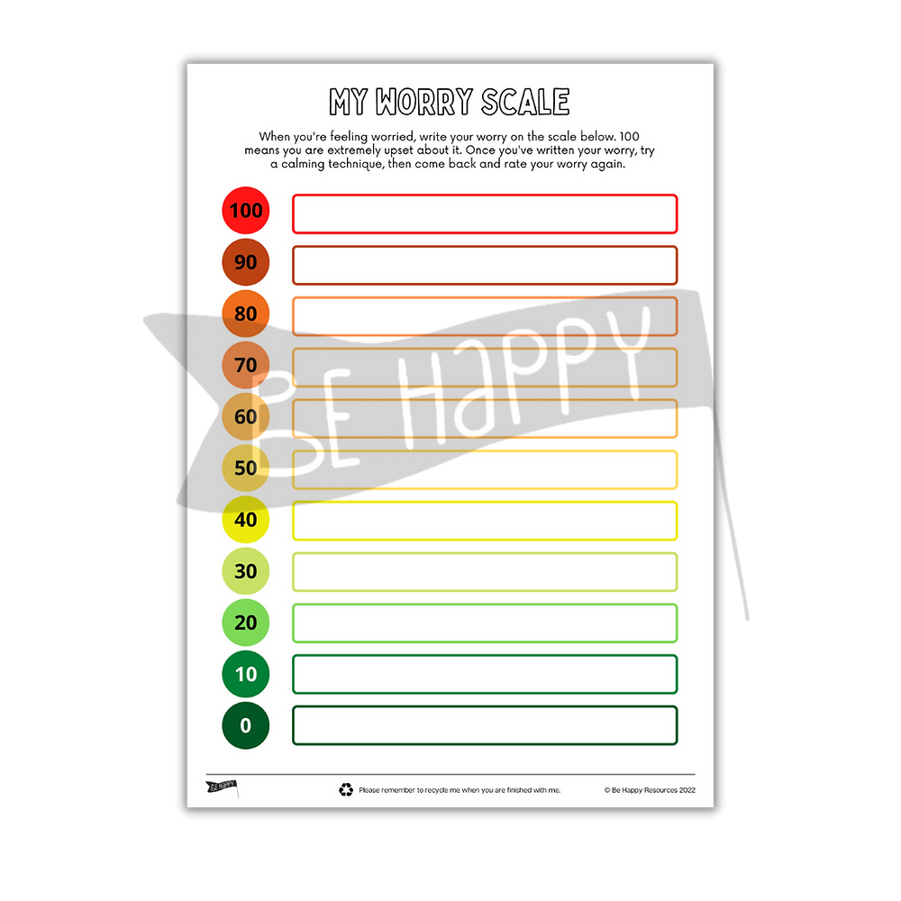 My Worry Scale