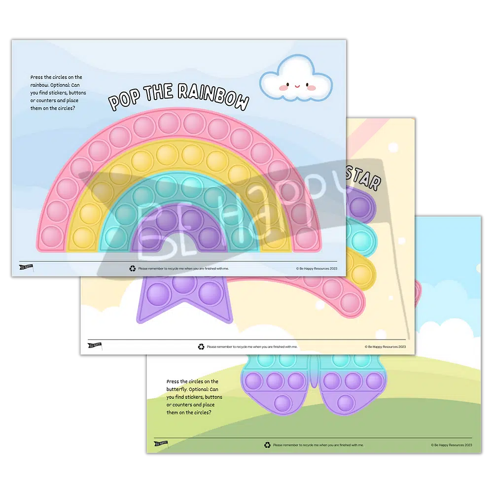 Pop It Calming Sheets