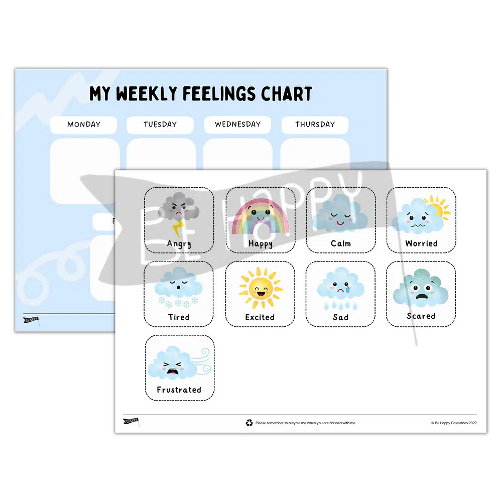 Weekly Feelings Chart