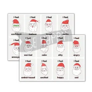 Christmas Emotion Flashcards