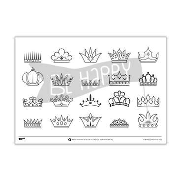 Crown Colouring