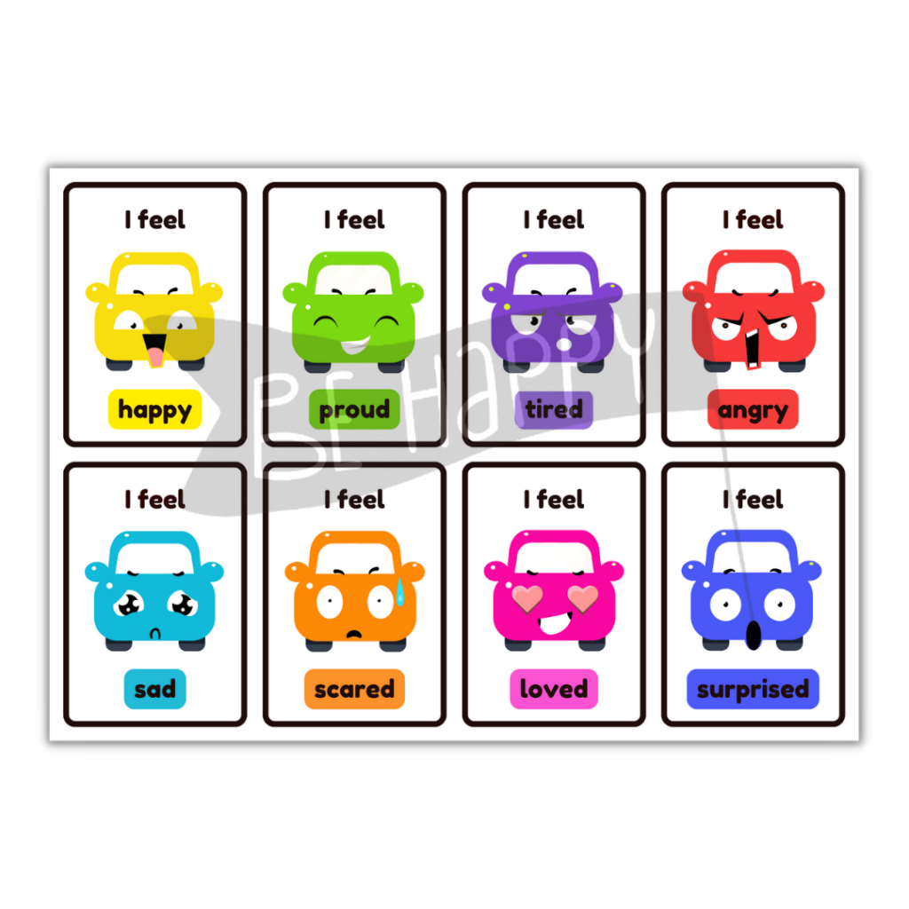 Car Emotion Flaschards
