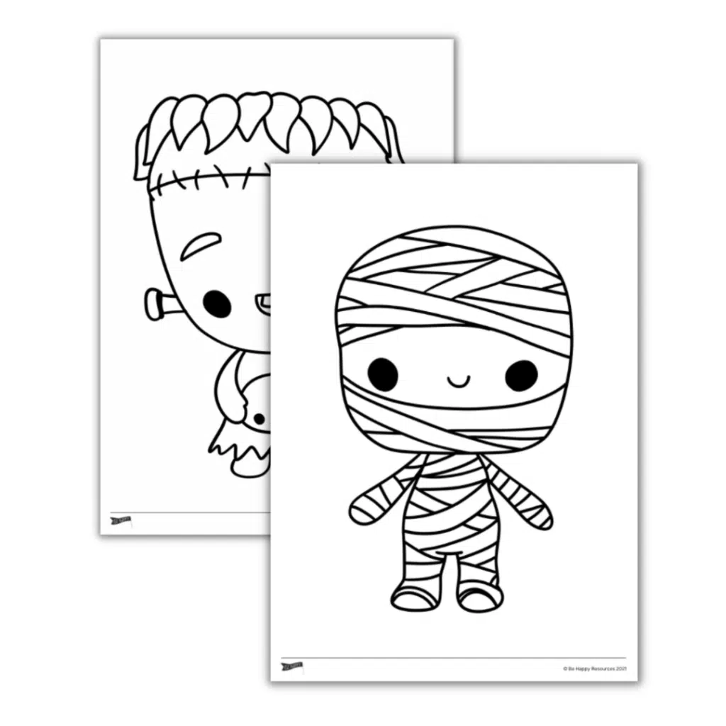 Halloween Colouring 2