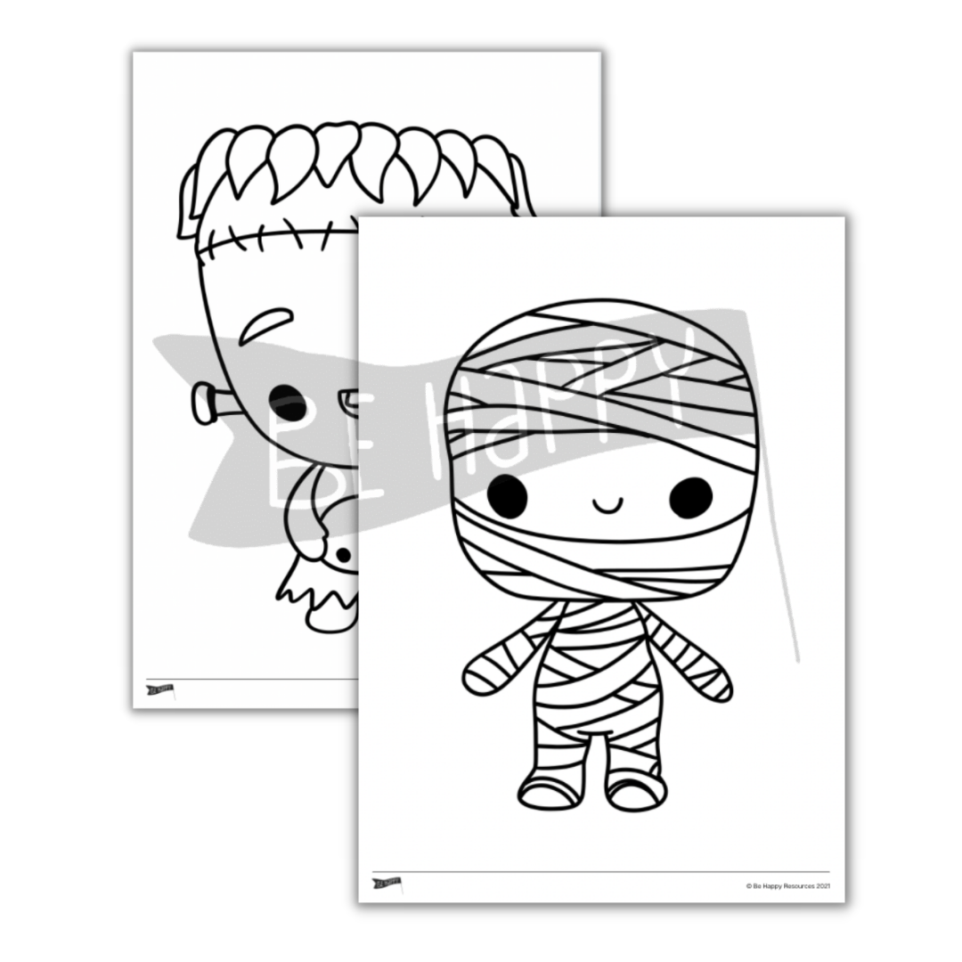 Halloween Colouring 2