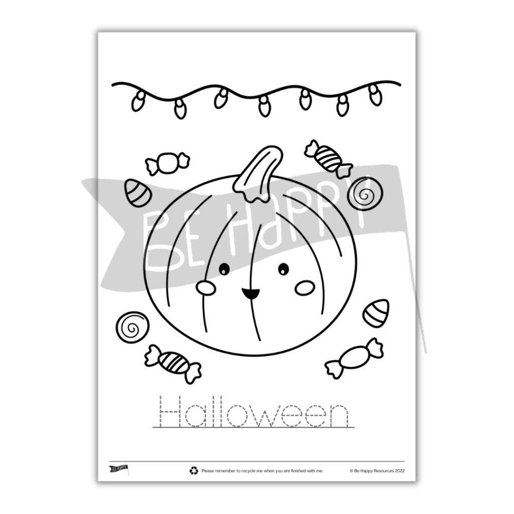 Halloween Tracing