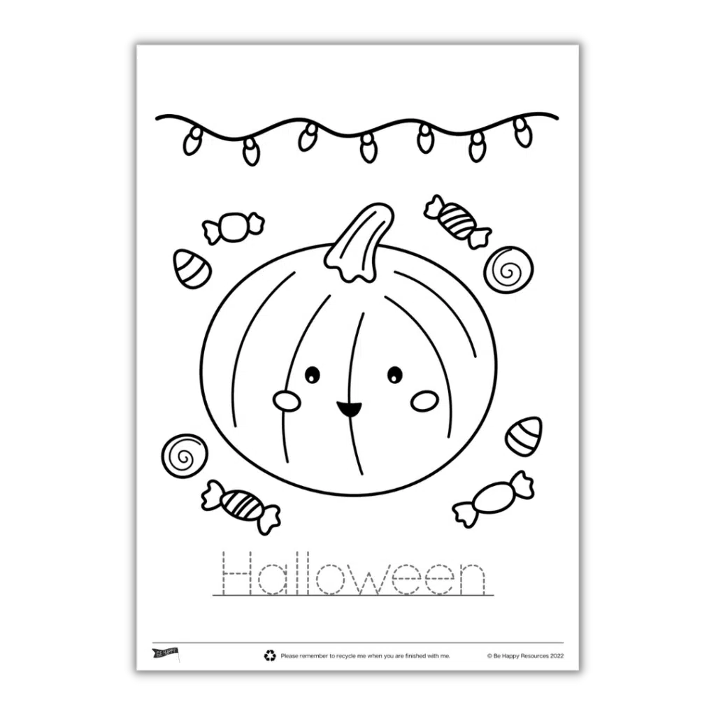Halloween Tracing