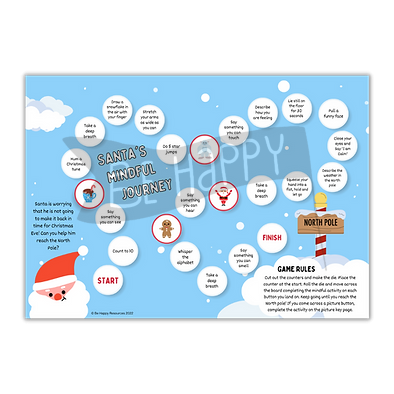Santa's Mindful Journey - Be Happy Resources