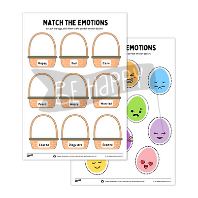 Match the Egg to the Basket