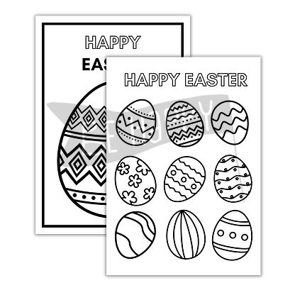Easter Egg Colouring