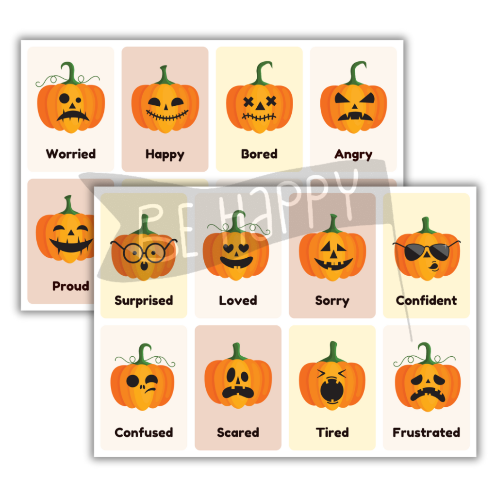 Pumpkin Emotion Flaschards