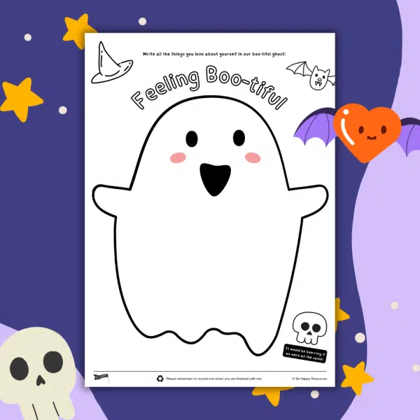 Fun wellbeing halloween activities for kids and classrooms