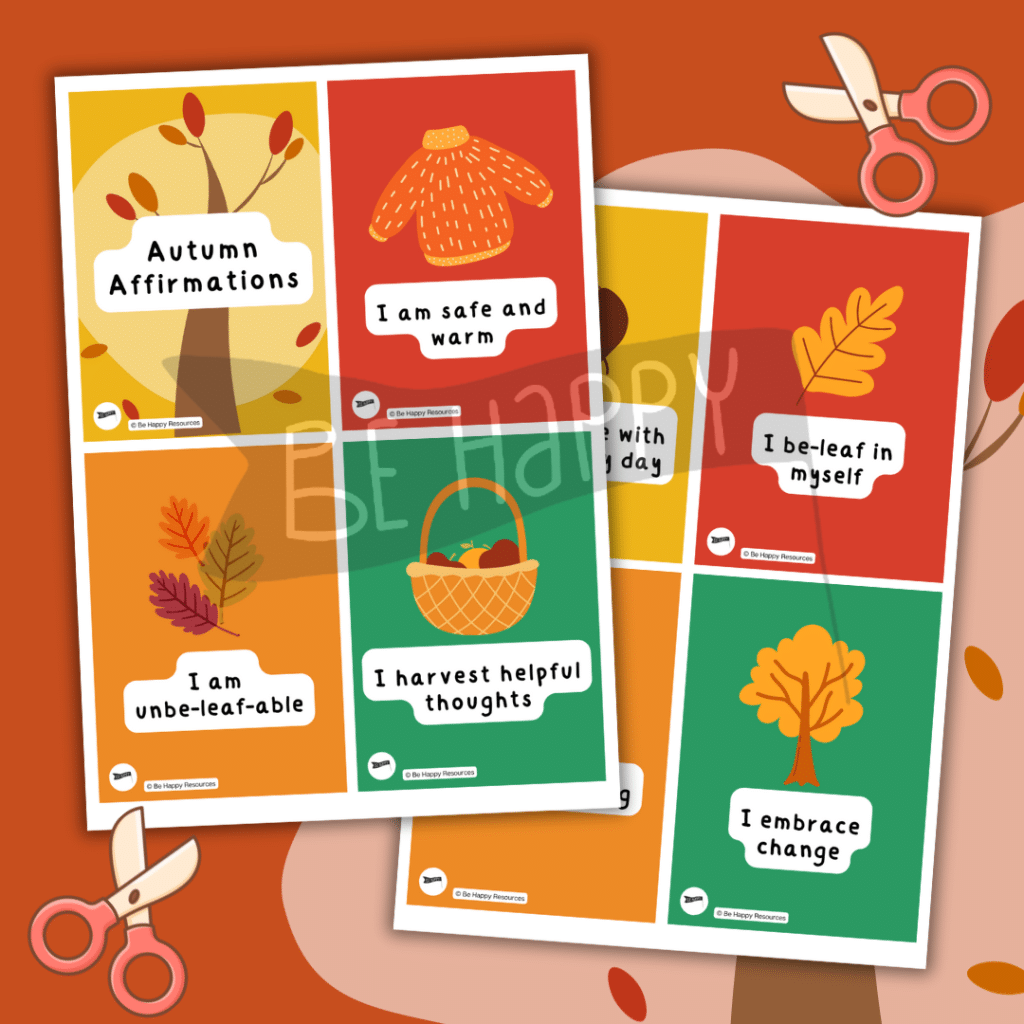 Autumn Affirmation Cards