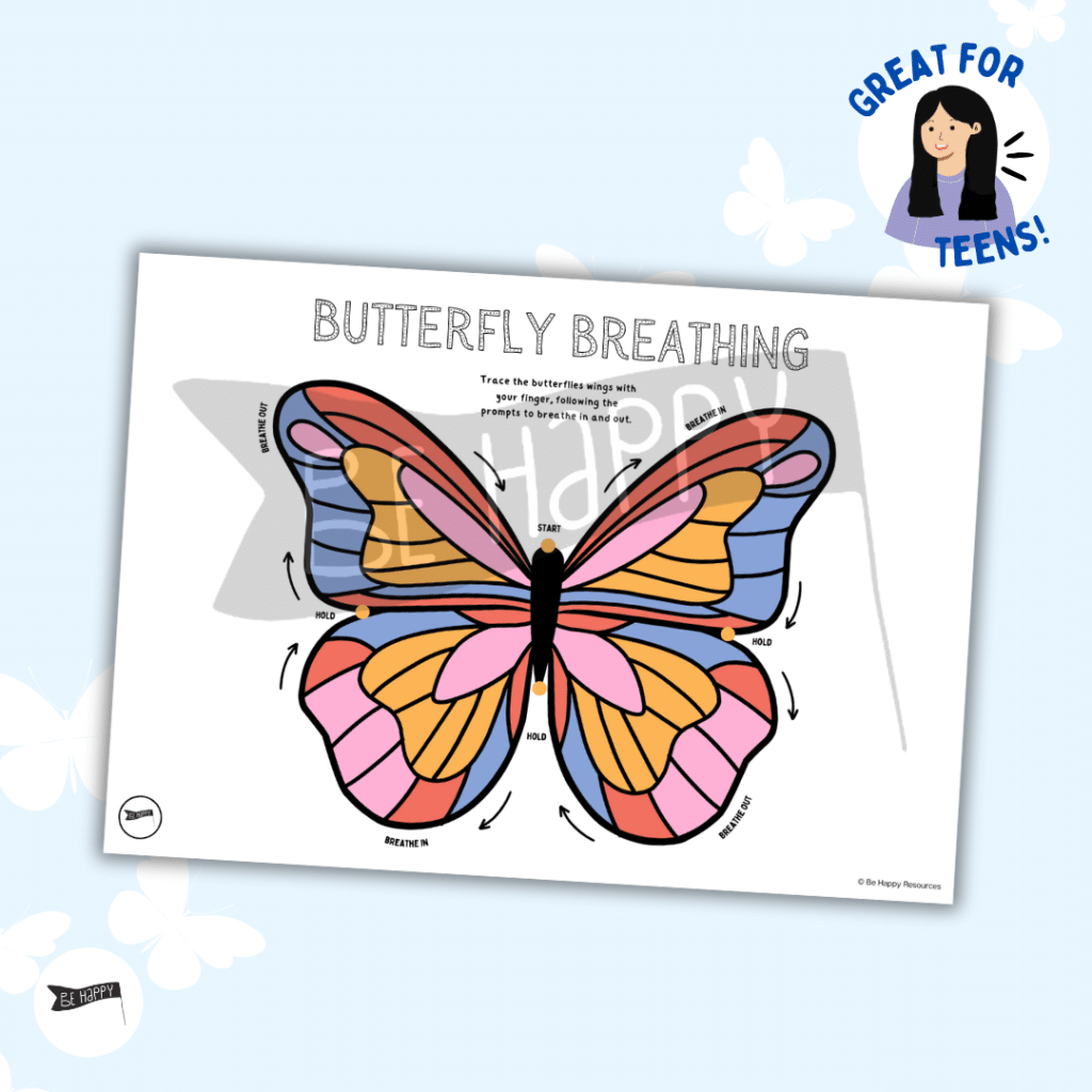 Butterfly Breathing - Deep Breathing Activity