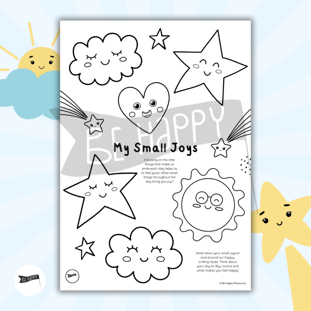 My Small Joys - Feel-Good Gratitude Activity