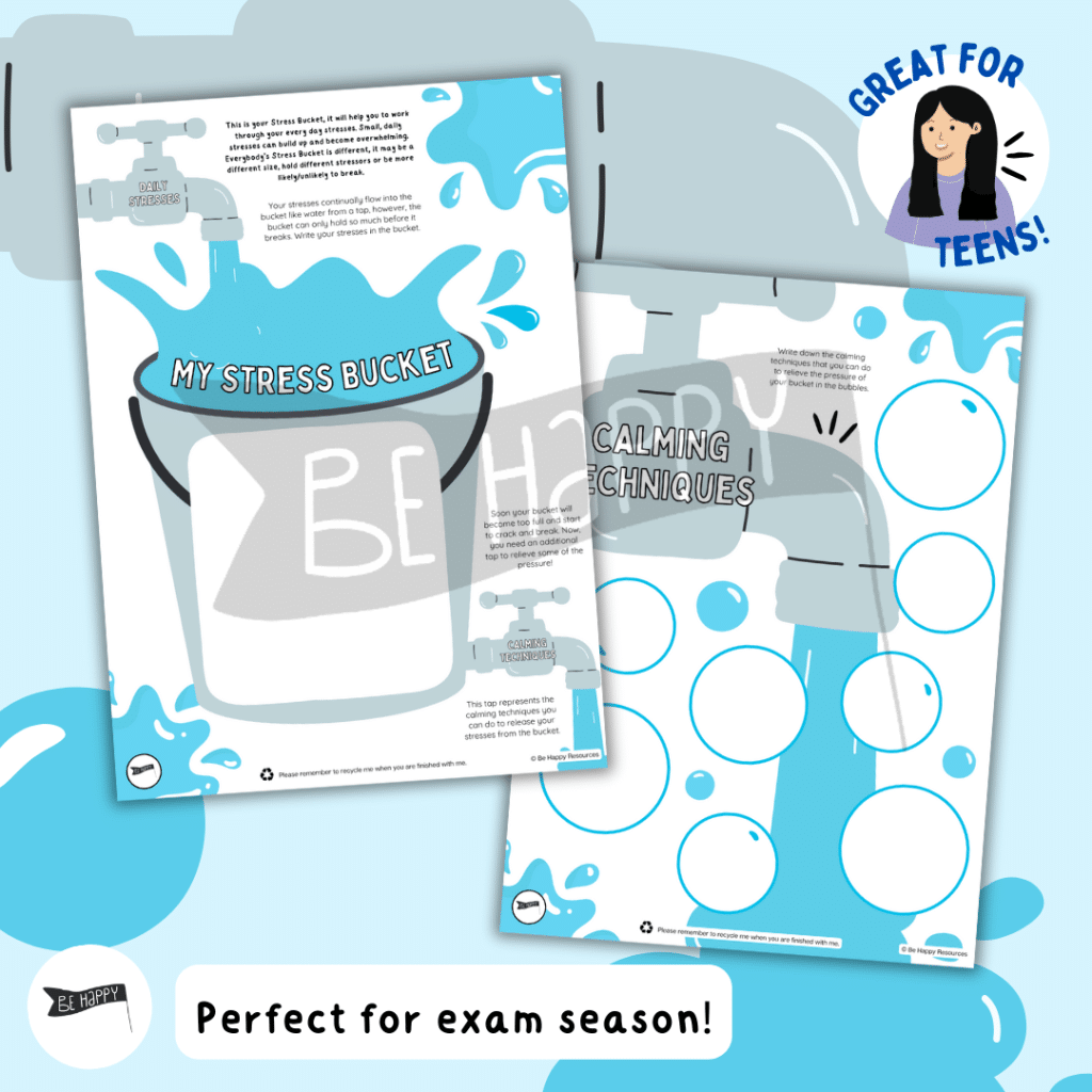Stress Bucket Activity - Exploring and Managing Stress