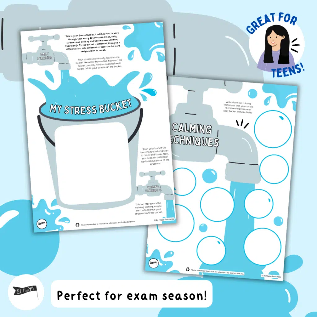 Stress Bucket Activity - Exploring and Managing Stress