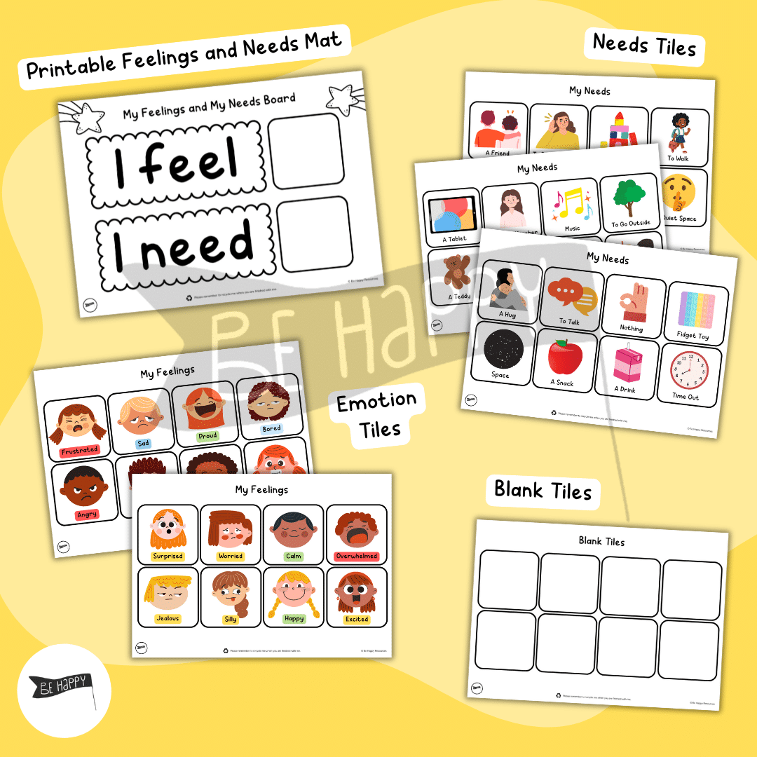 My Feelings and Needs Board - SEN Support / Emotional Communication Activity - Image 2