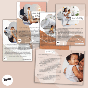Gentle Mum and Baby Exercises - 9 Mindful Exercises - Swipe or Print!