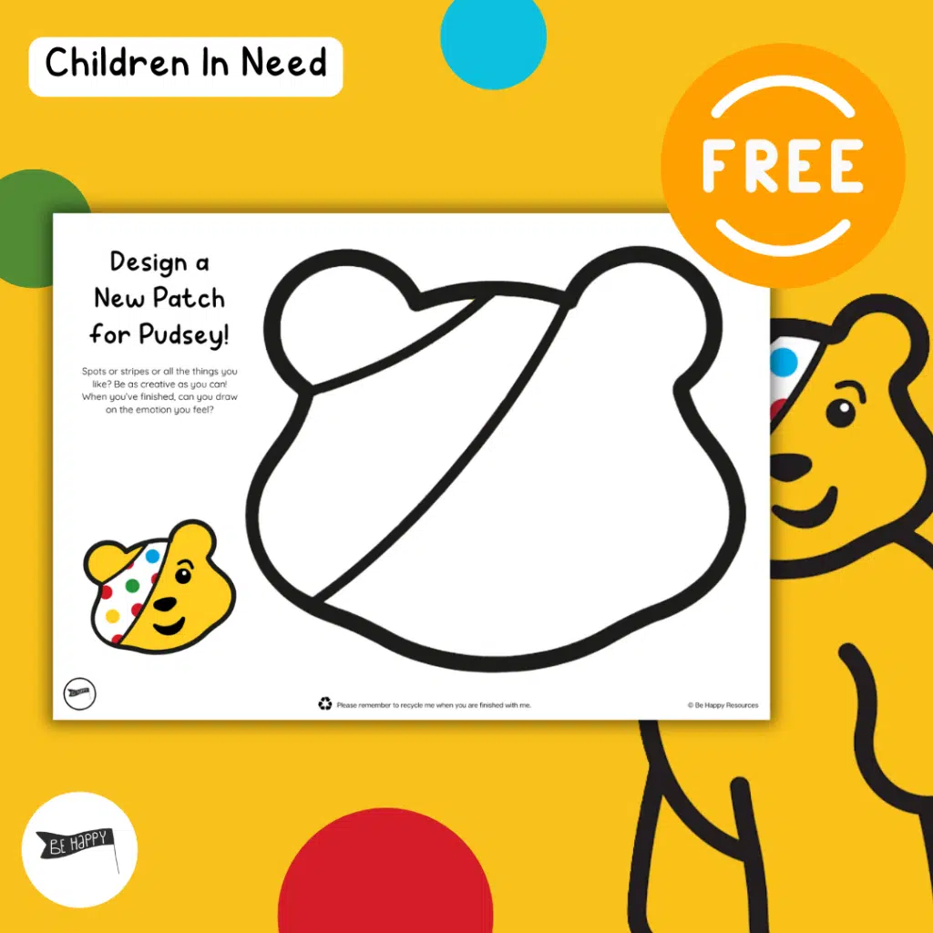 Design a New Patch for Pudsey! - Children in Need - FREE