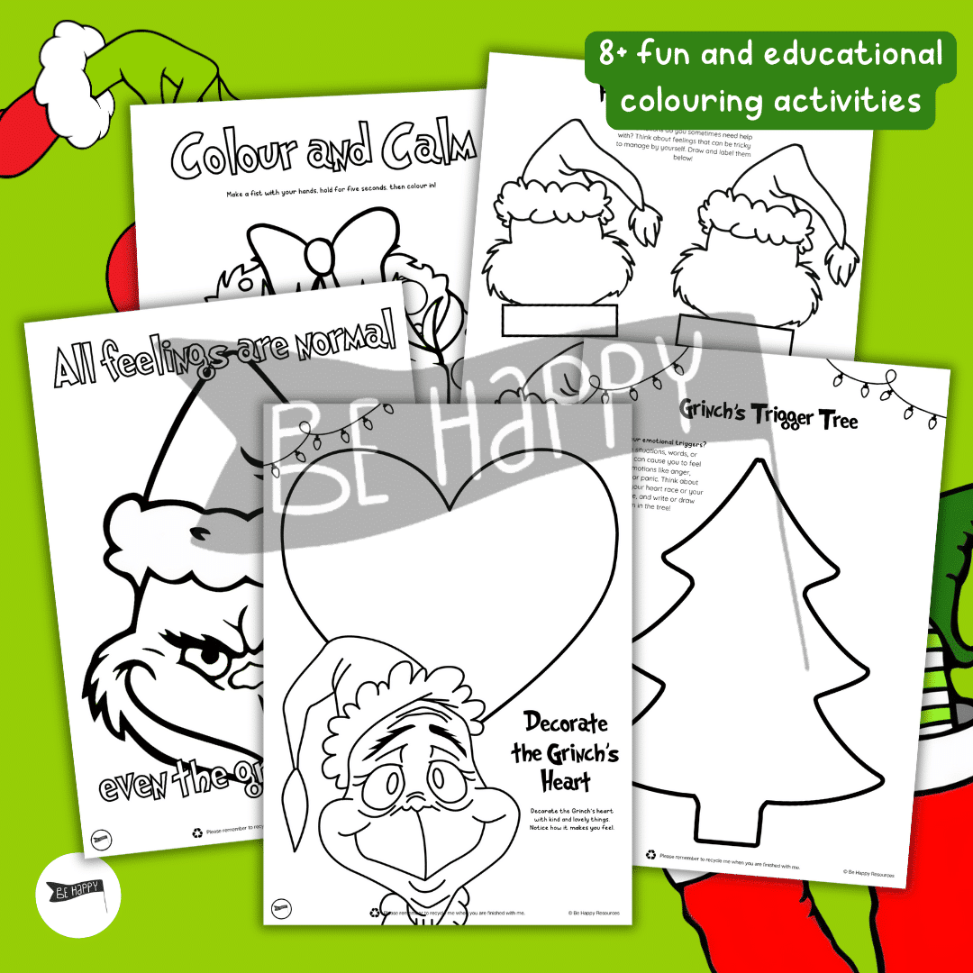 The Grinch's Feelings Kit - 16 Activities Navigating and Exploring Emotions - Image 5