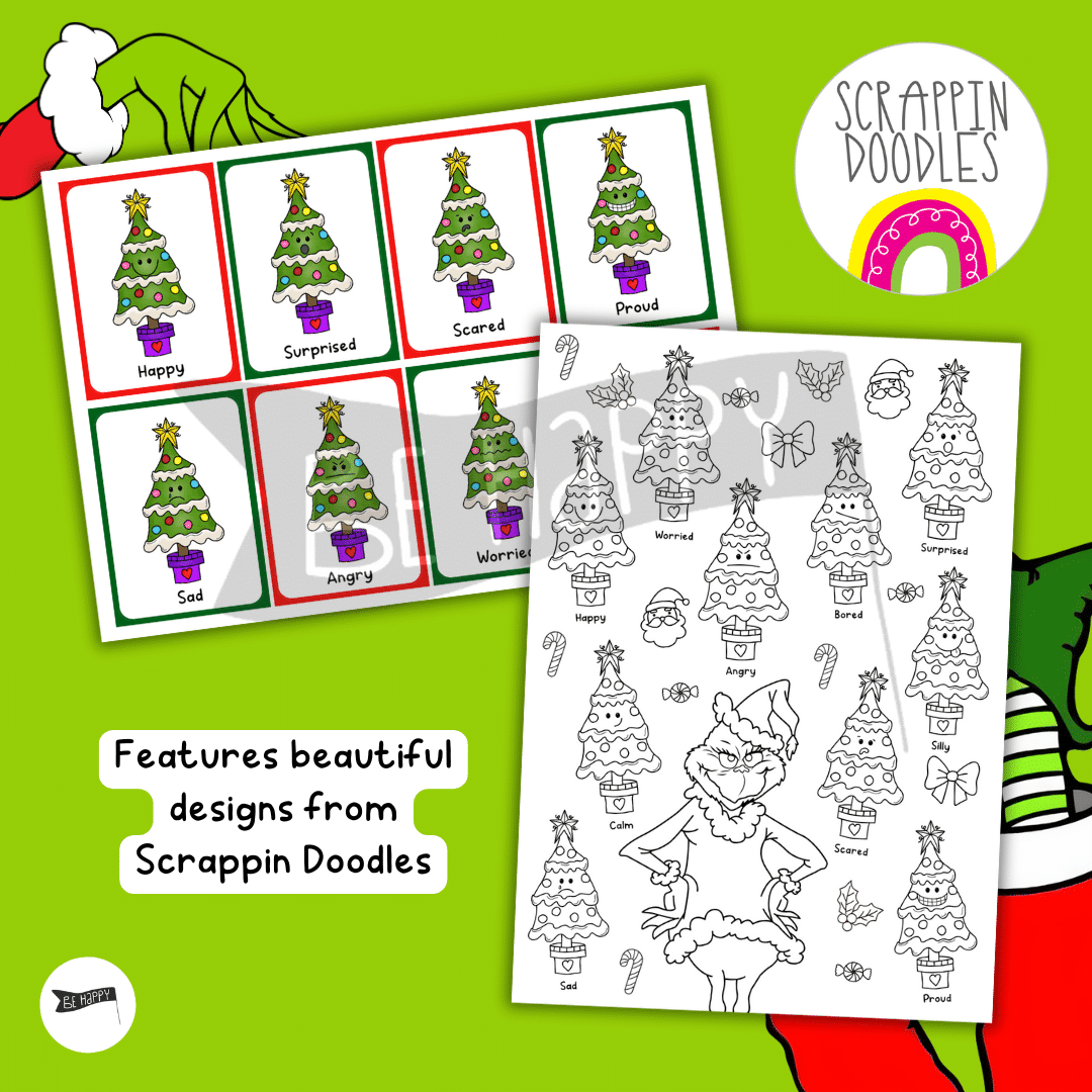The Grinch's Feelings Kit - 16 Activities Navigating and Exploring Emotions - Image 2