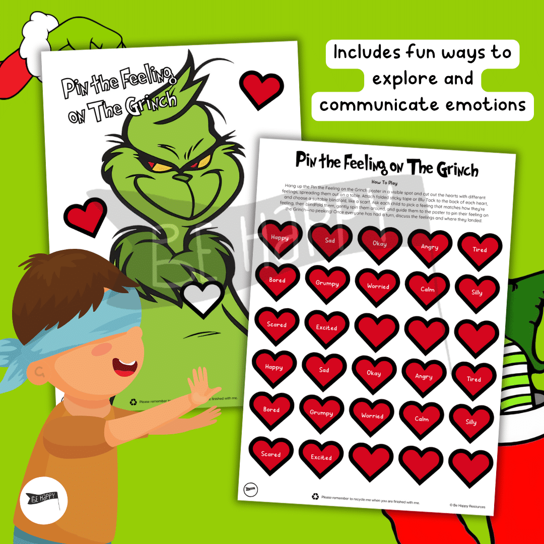 The Grinch's Feelings Kit - 16 Activities Navigating and Exploring Emotions - Image 4