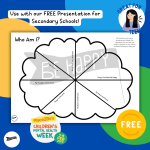 Who Am I Brain - Children's Mental Health Week Activity for Teens - FREE