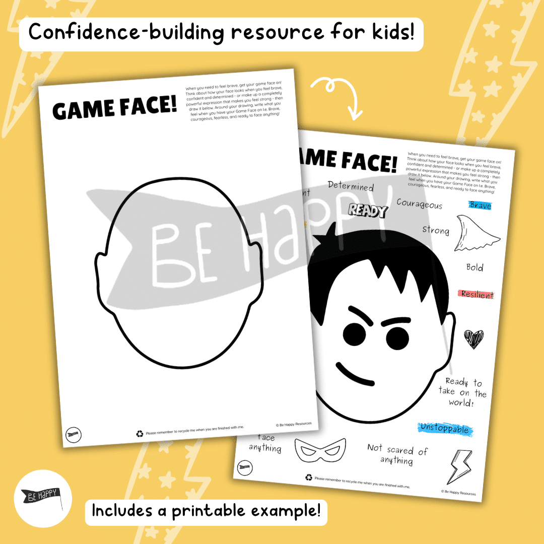 Game Face - Confidence and Resilience Building Resource to Overcome Challenges