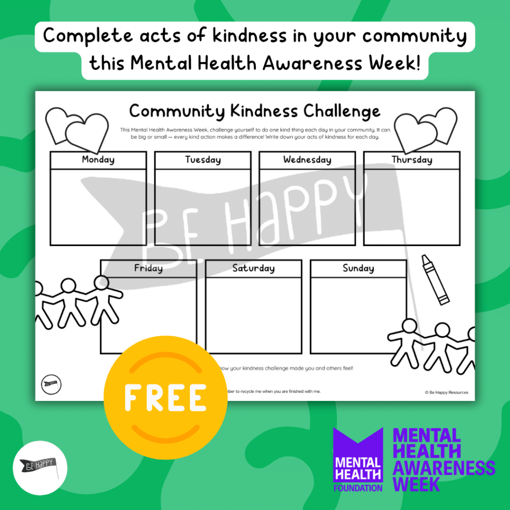 Community Kindness Challenge - 7 Days, 7 Random Acts of Kindness - FREE!