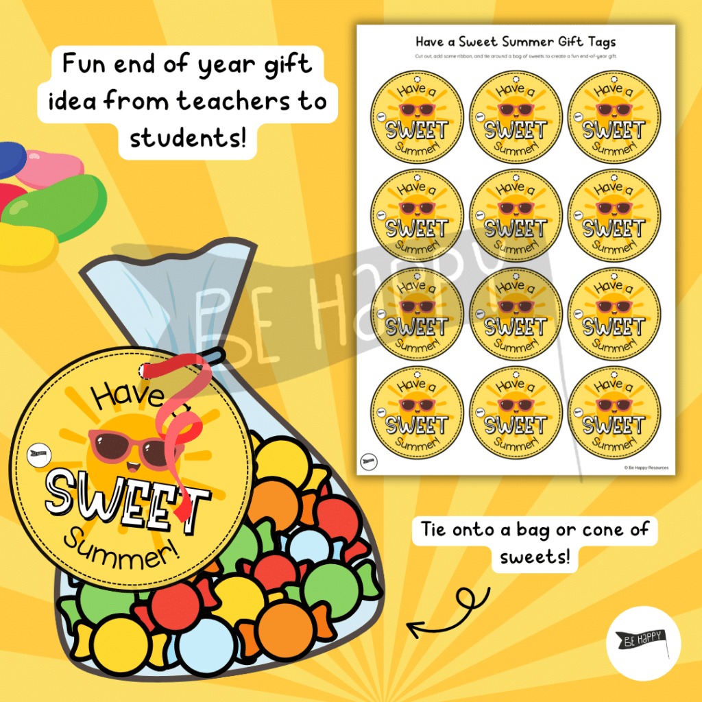 Have a Sweet Summer Gift Tags - Printable Tags for End of Year Gifts