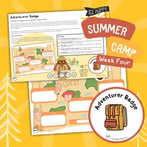 Week Four, Activity Two - 5 Senses Quest - Adventurer Badge