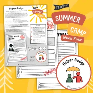 Week Four, Activity One - Secret Helper Mission - Helper Badge