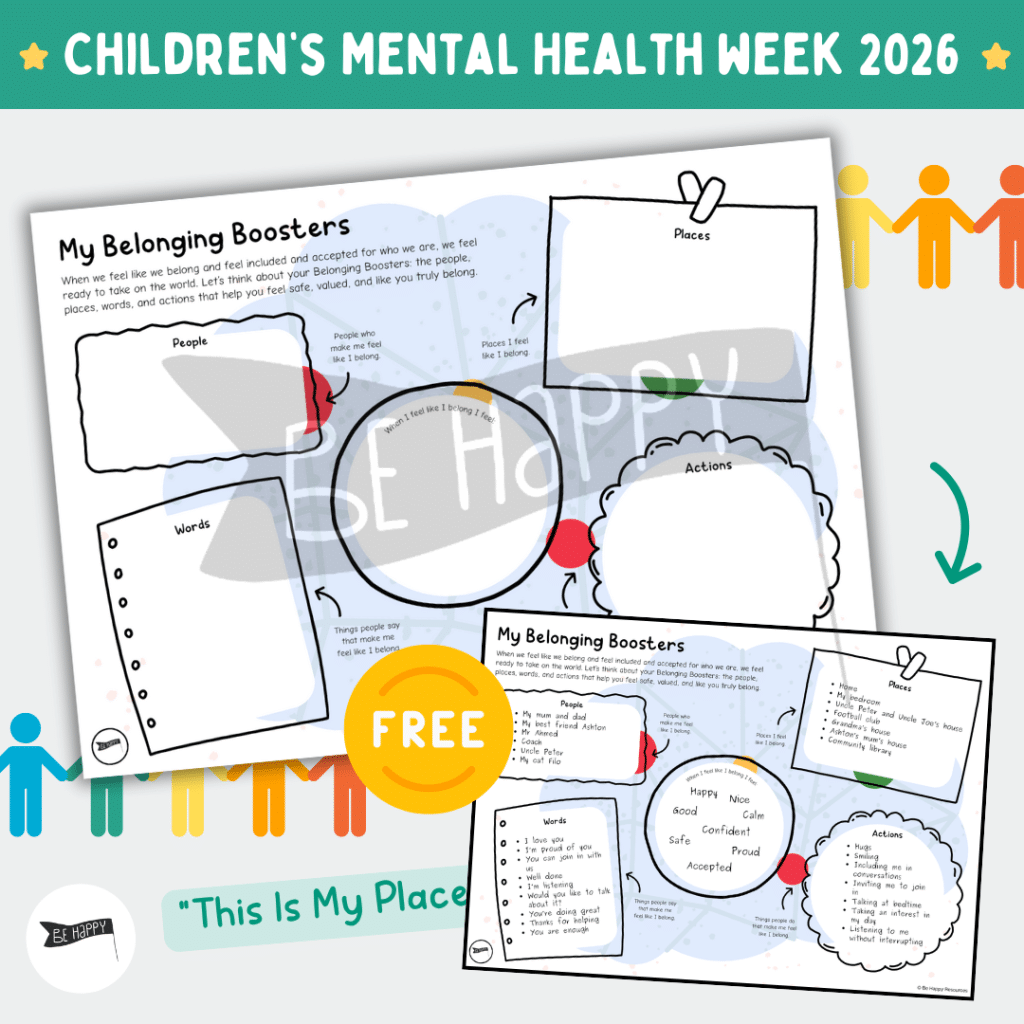 My Belonging Boosters - Children's Mental Health Week 2026 - FREE