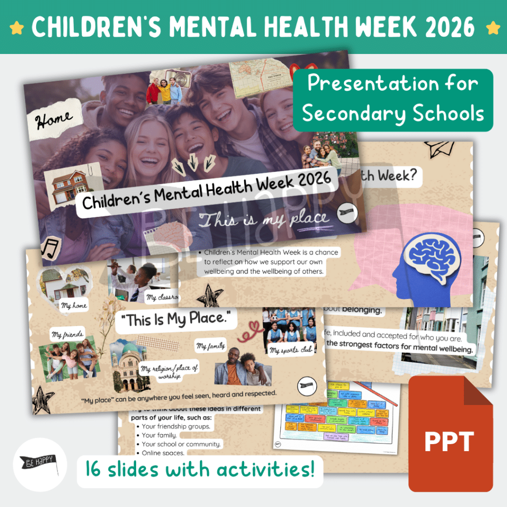 Children’s Mental Health Week 2026 PowerPoint Presentation for Secondary Schools