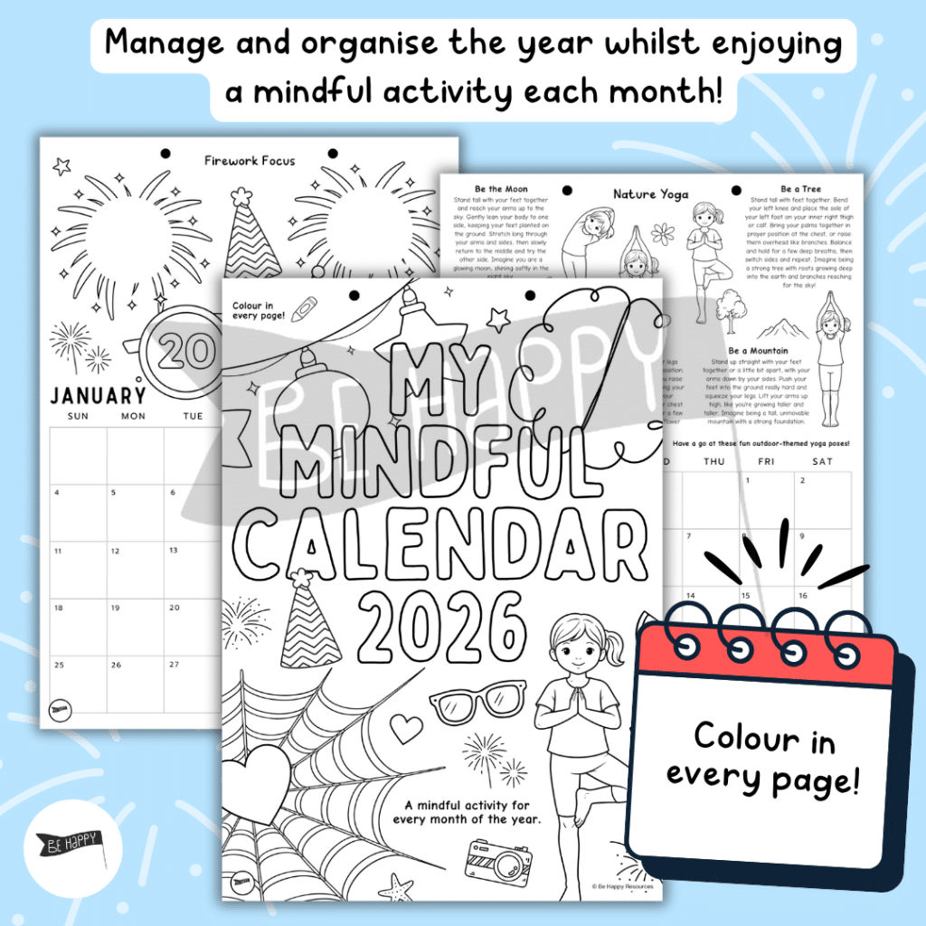 My Mindful Calendar 2026 - A Calming Activity for Every Month of the Year