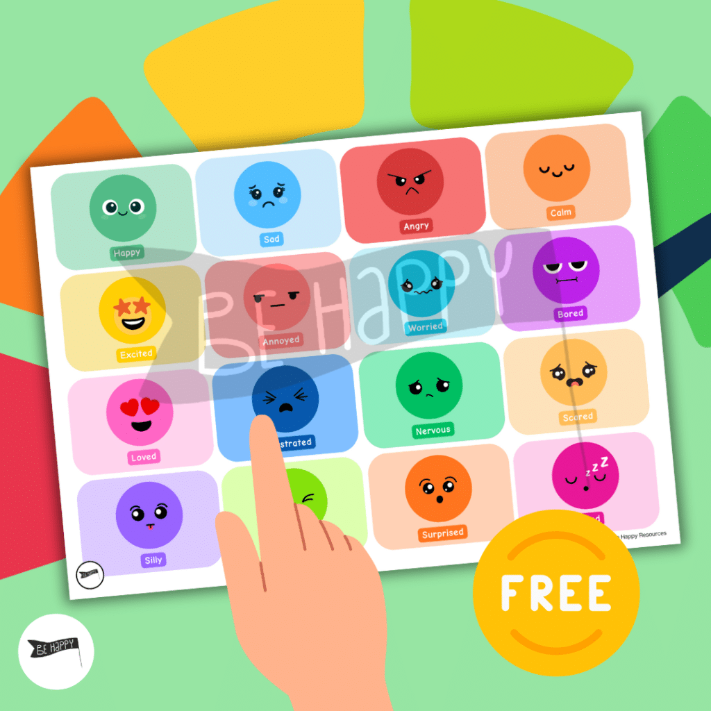 Emotion Mat - 16 Emotions, Countless Uses! - FREE