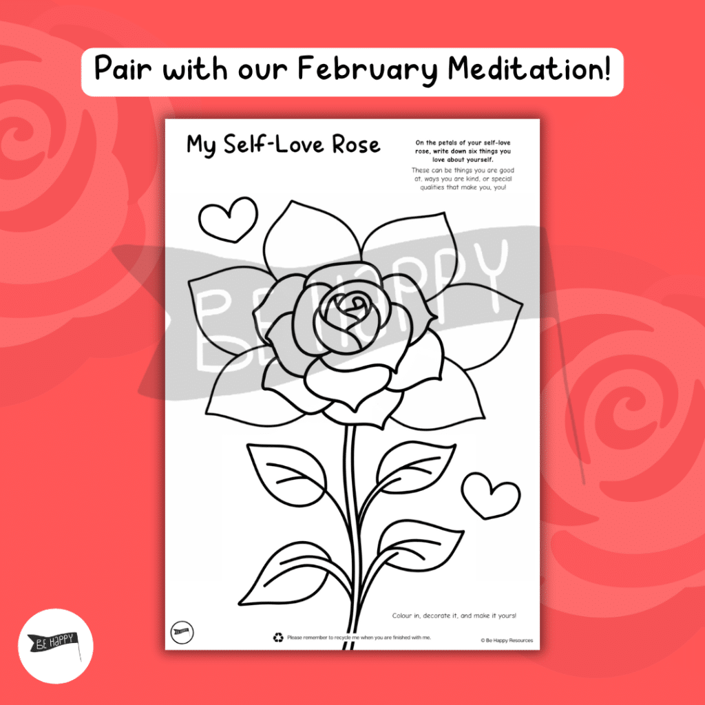 My Self-Love Rose - A Confidence-Boosting Valentines Activity