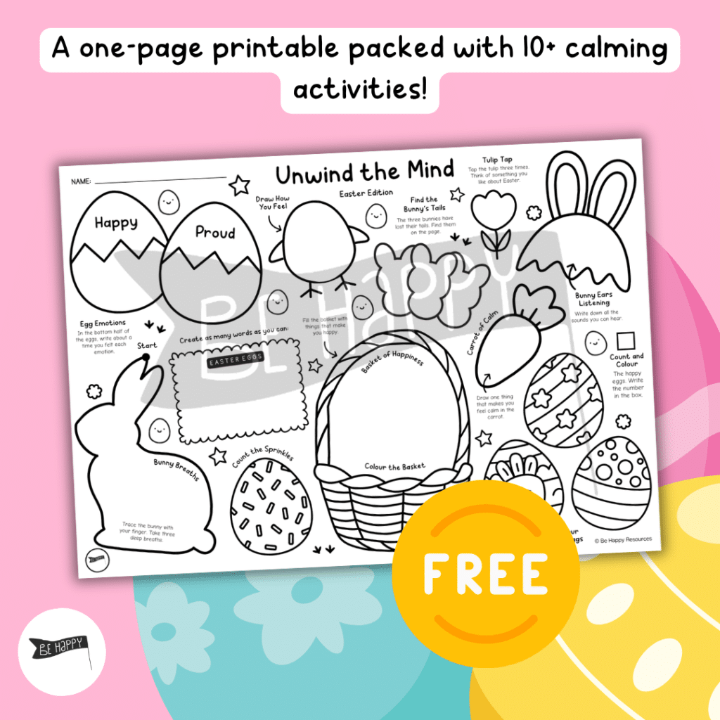 Unwind the Mind - Easter Edition - Help Children Slow Down, Regulate, and Build Confidence - FREE