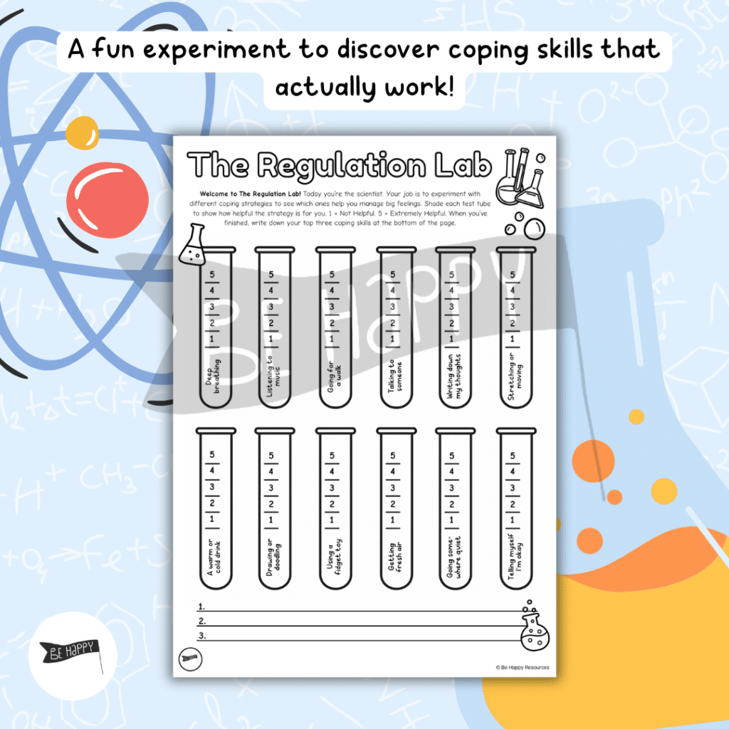 The Regulation Lab - Explore, Test and Rate 10 Different Coping Strategies!
