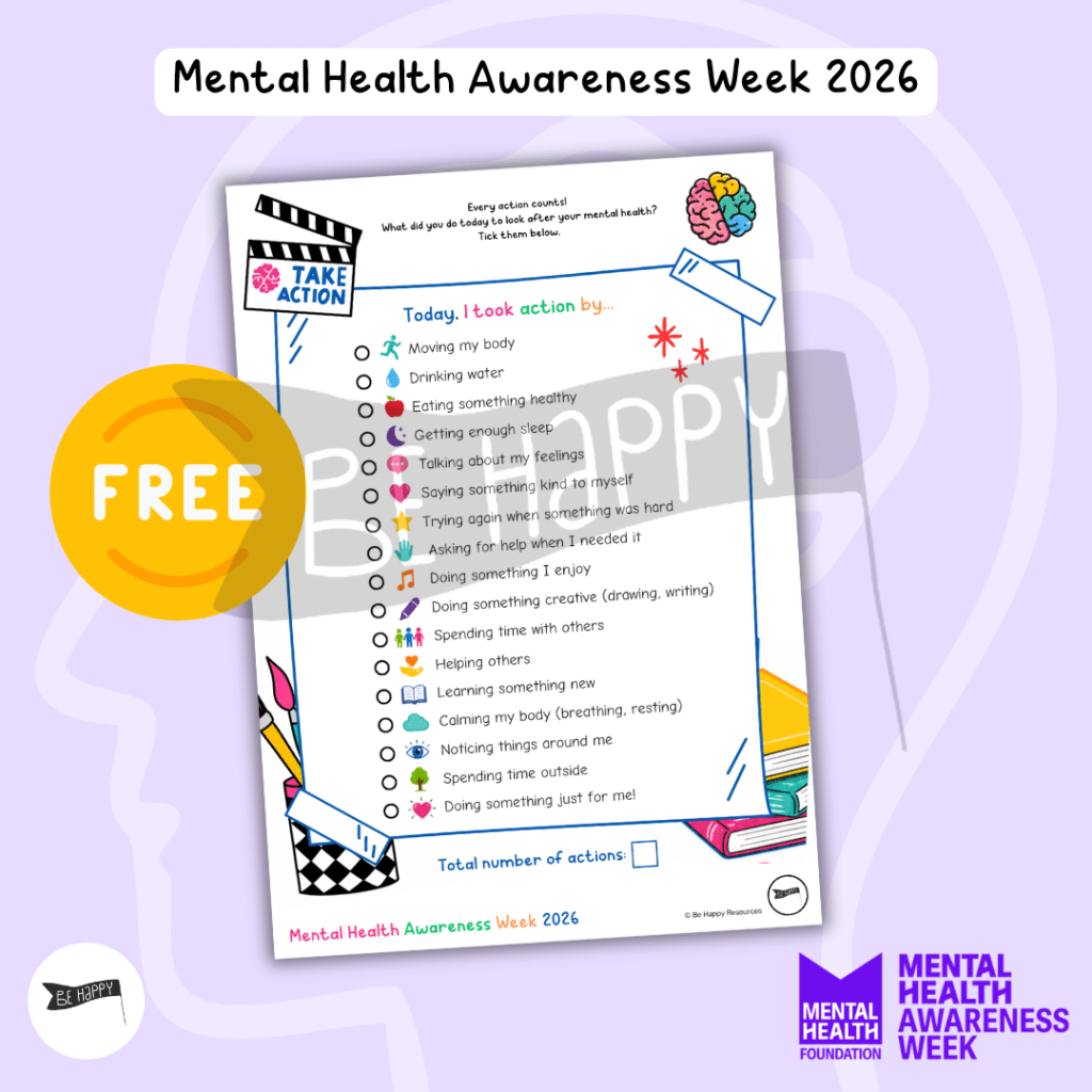 Take Action Checklist - Mental Health Awareness Week 2026 - FREE