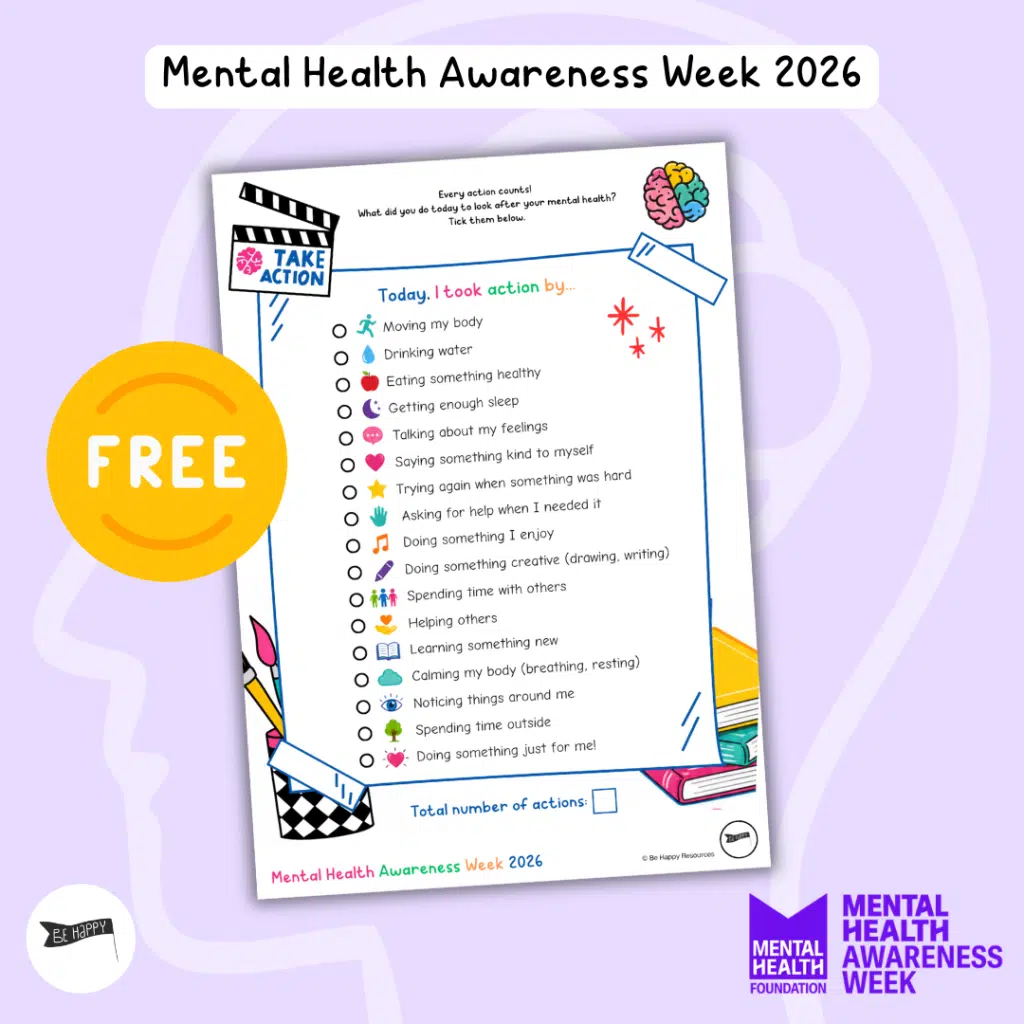 Take Action Checklist - Mental Health Awareness Week 2026 - FREE