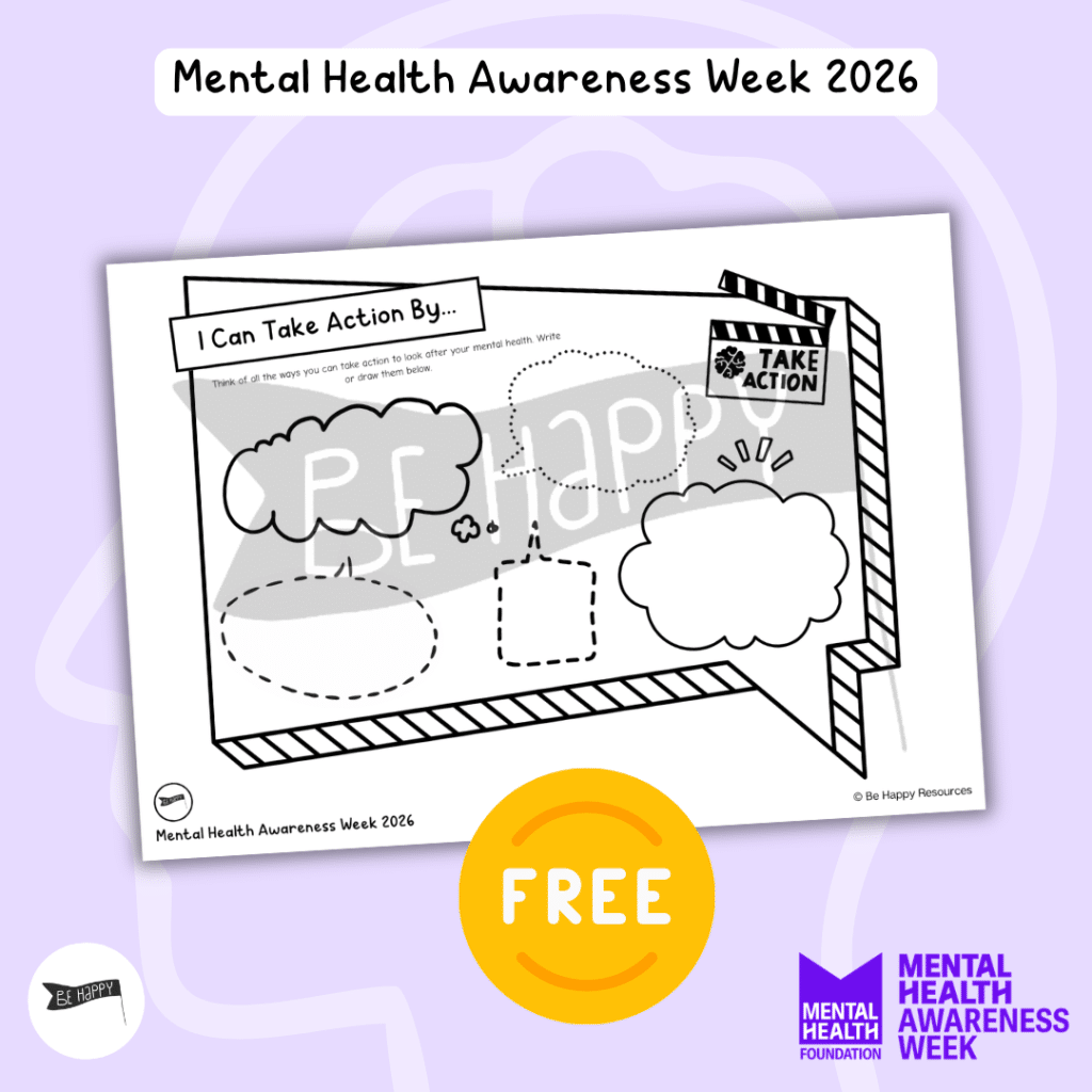 I Can Take Action Worksheet - Mental Health Awareness Week 2026 - FREE