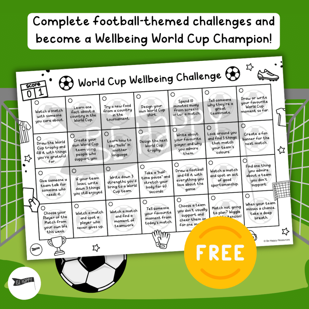 World Cup Wellbeing Challenge 2026 - Complete 10 Challenges This World Cup - FREE!