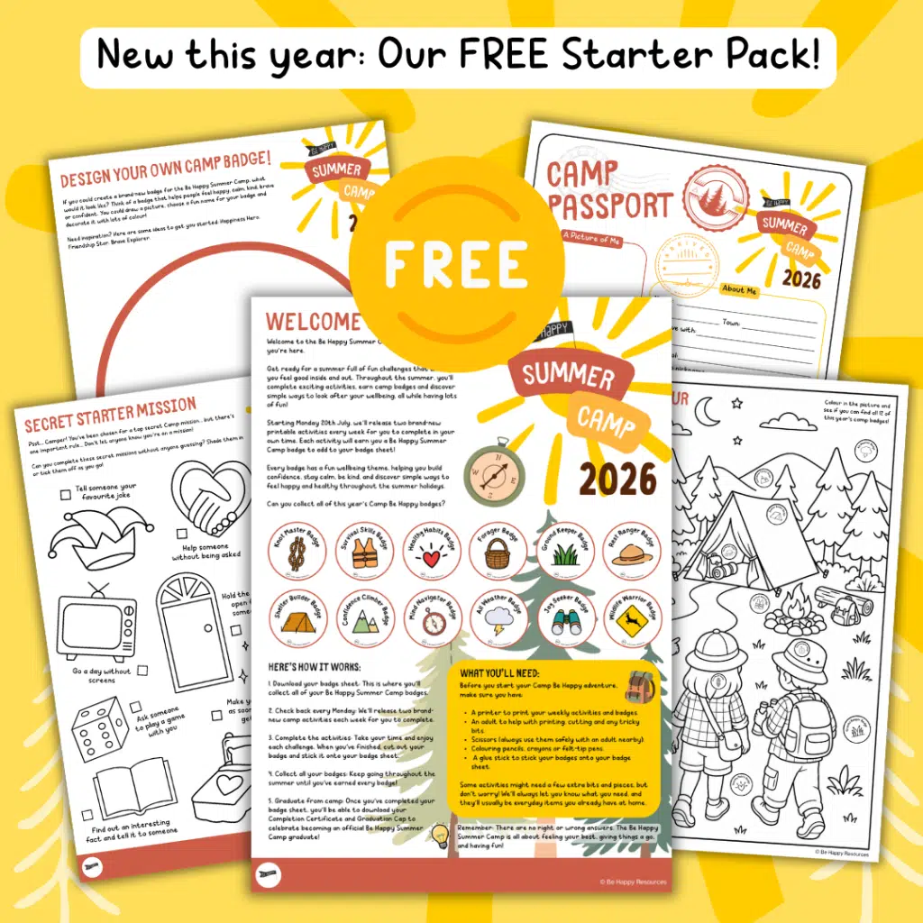 Be Happy Summer Camp Starter Pack - New for 2026! - Try for FREE