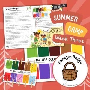 Be Happy Summer Camp - Week Three, Activity One - Nature Colour Palette
