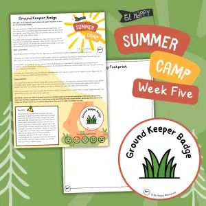 Be Happy Summer Camp - Week Five, Activity Two - Become a Barefoot Explorer!
